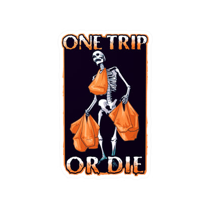 No Grocery Left Behind Kiss-Cut Vinyl Decal