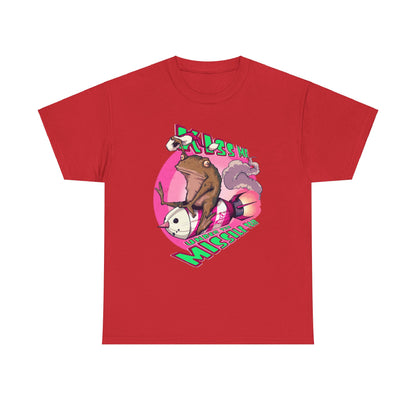 Kiss Me Under The Missile Toad Unisex Heavy Cotton Tee