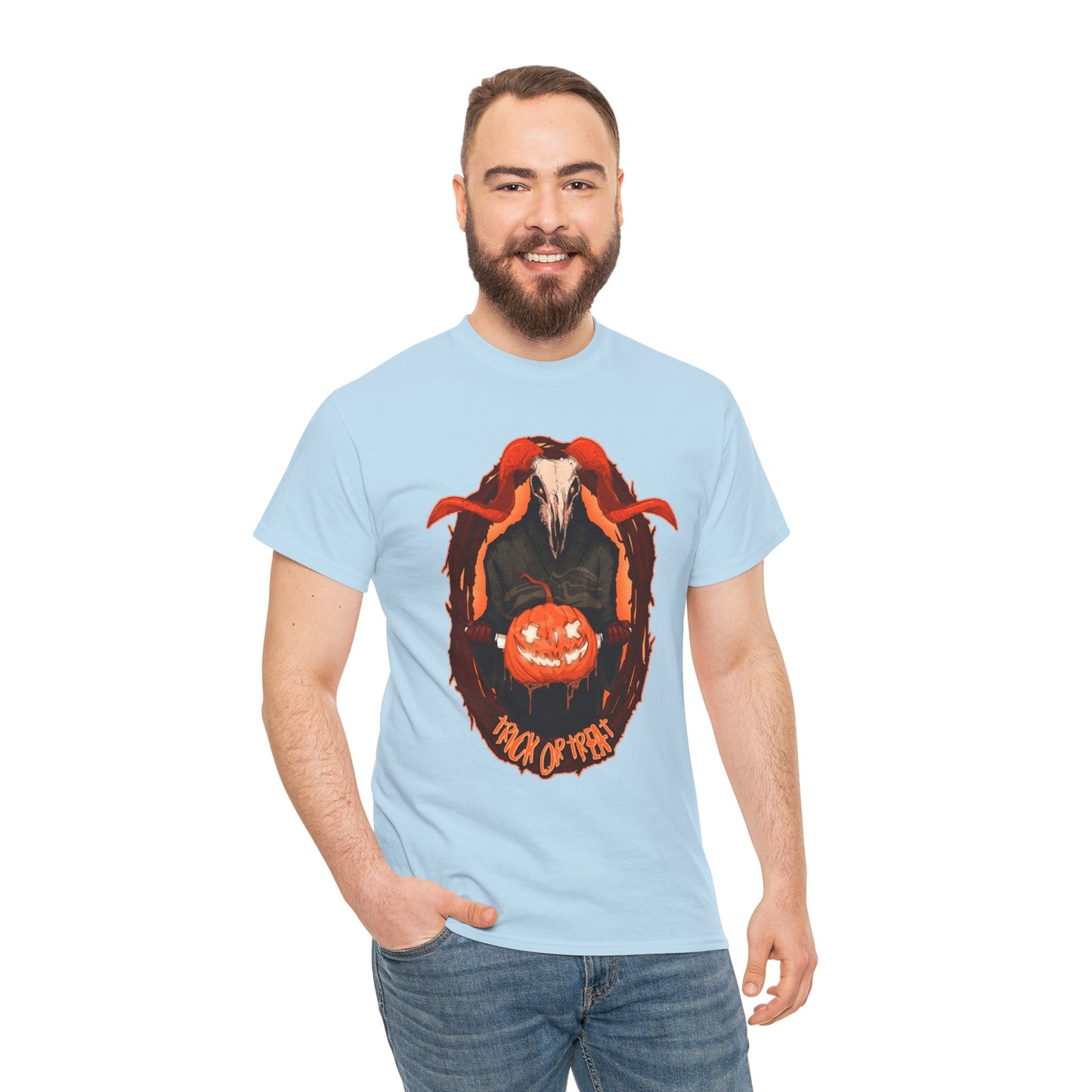 Trick Or Treat Unisex Heavy Cotton Tee