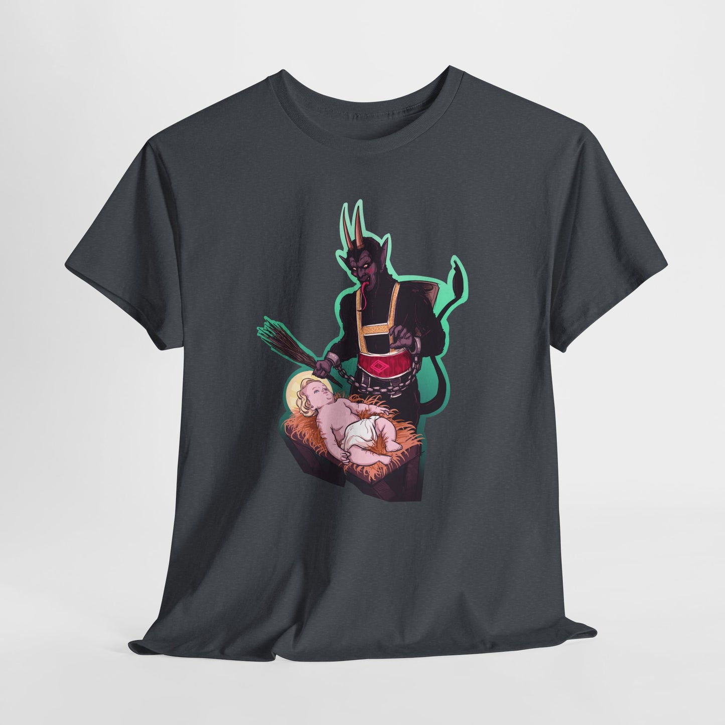 The First Krampus Unisex Heavy Cotton Tee