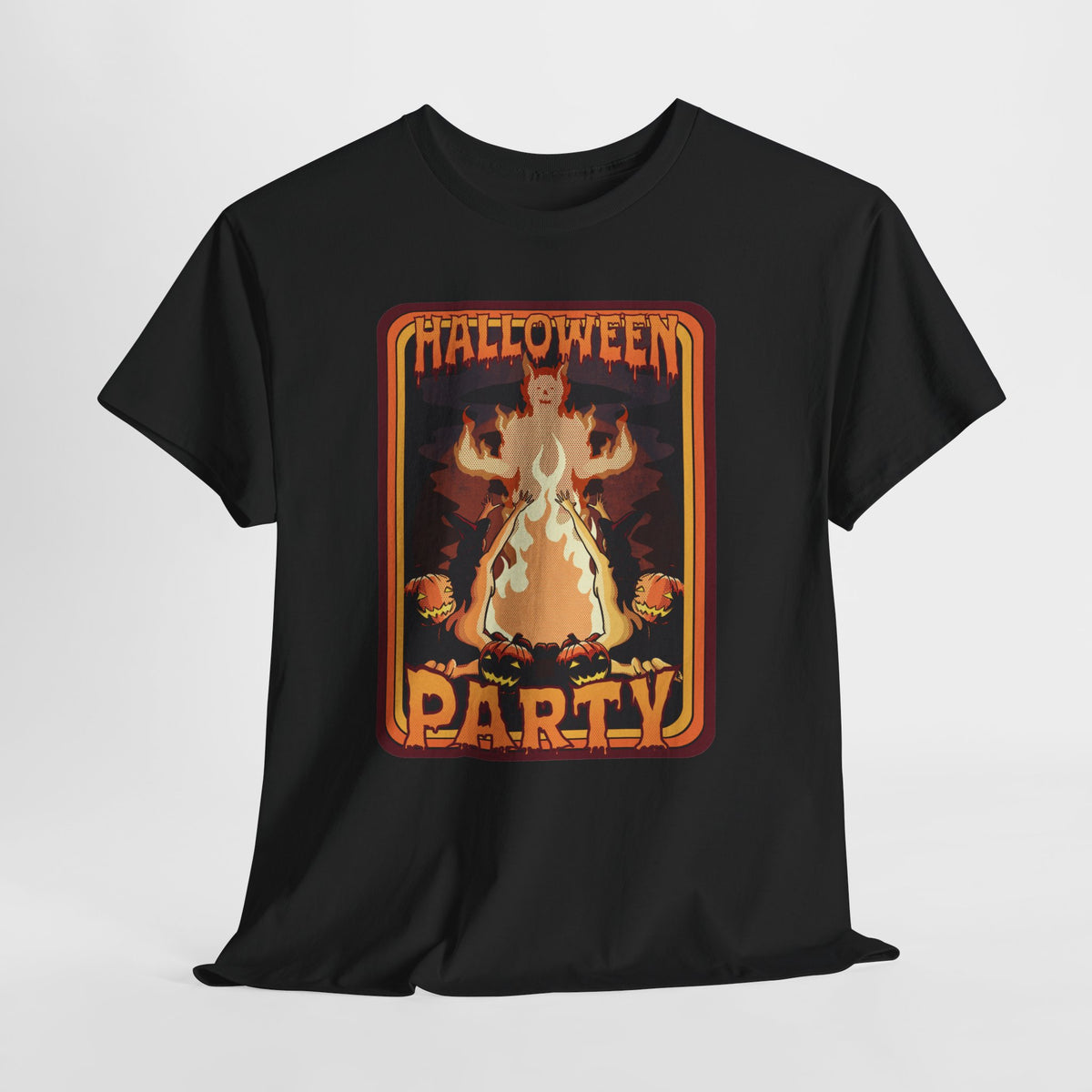 Halloween Party Unisex Heavy Cotton Tee