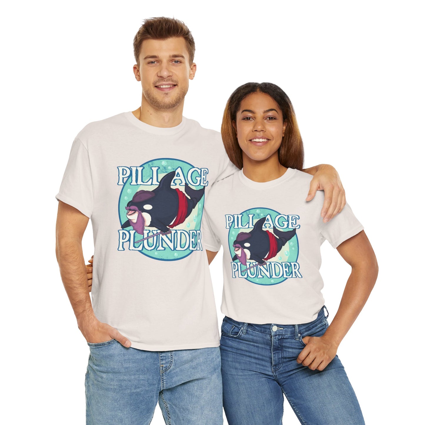 Plunder & Pillage Unisex Heavy Cotton Tee