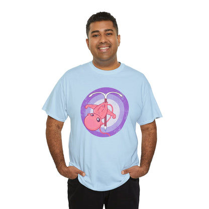 Work The Pole Unisex Heavy Cotton Tee