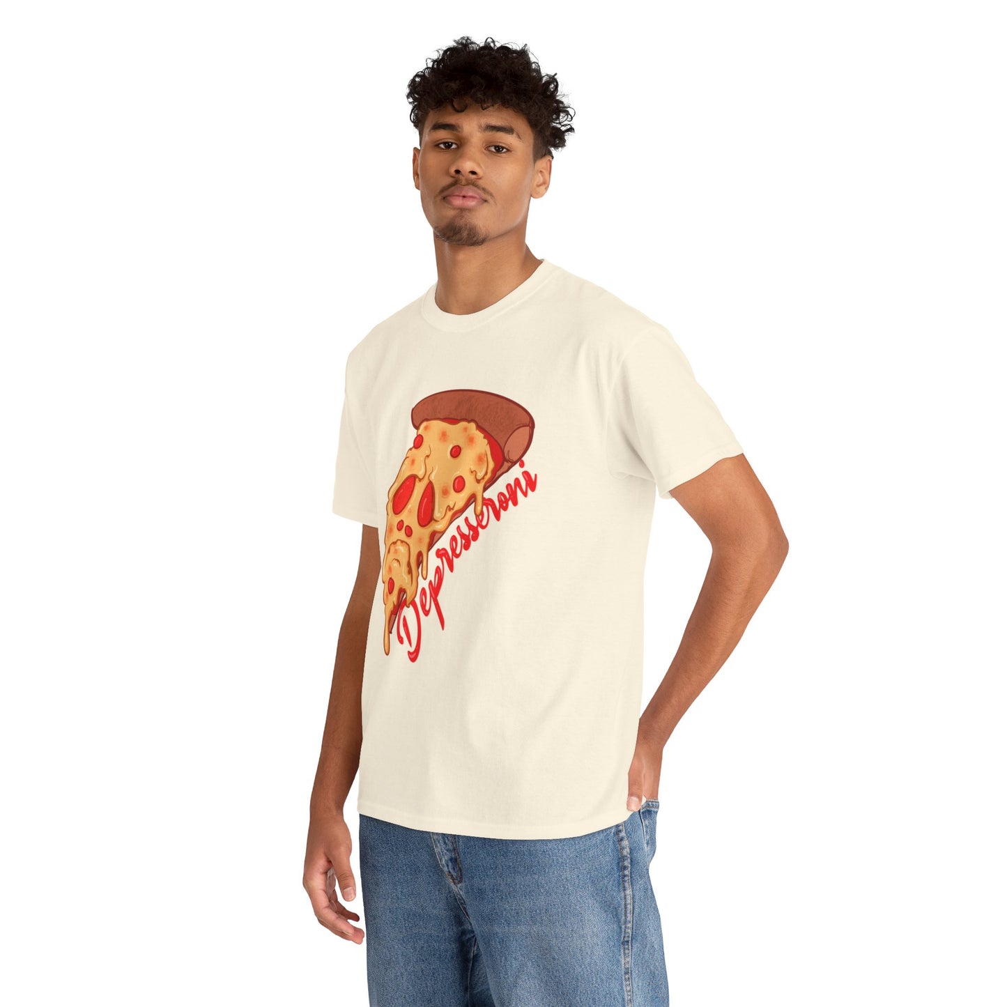 Depresseroni Unisex Heavy Cotton Tee