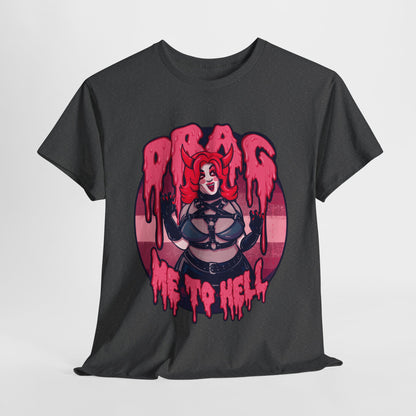 Drag Me To Hell Unisex Heavy Cotton Tee