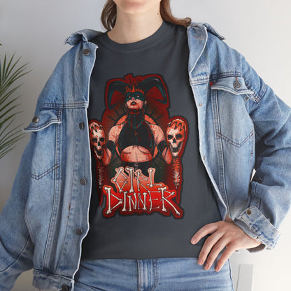 Girl Dinner Unisex Heavy Cotton Tee