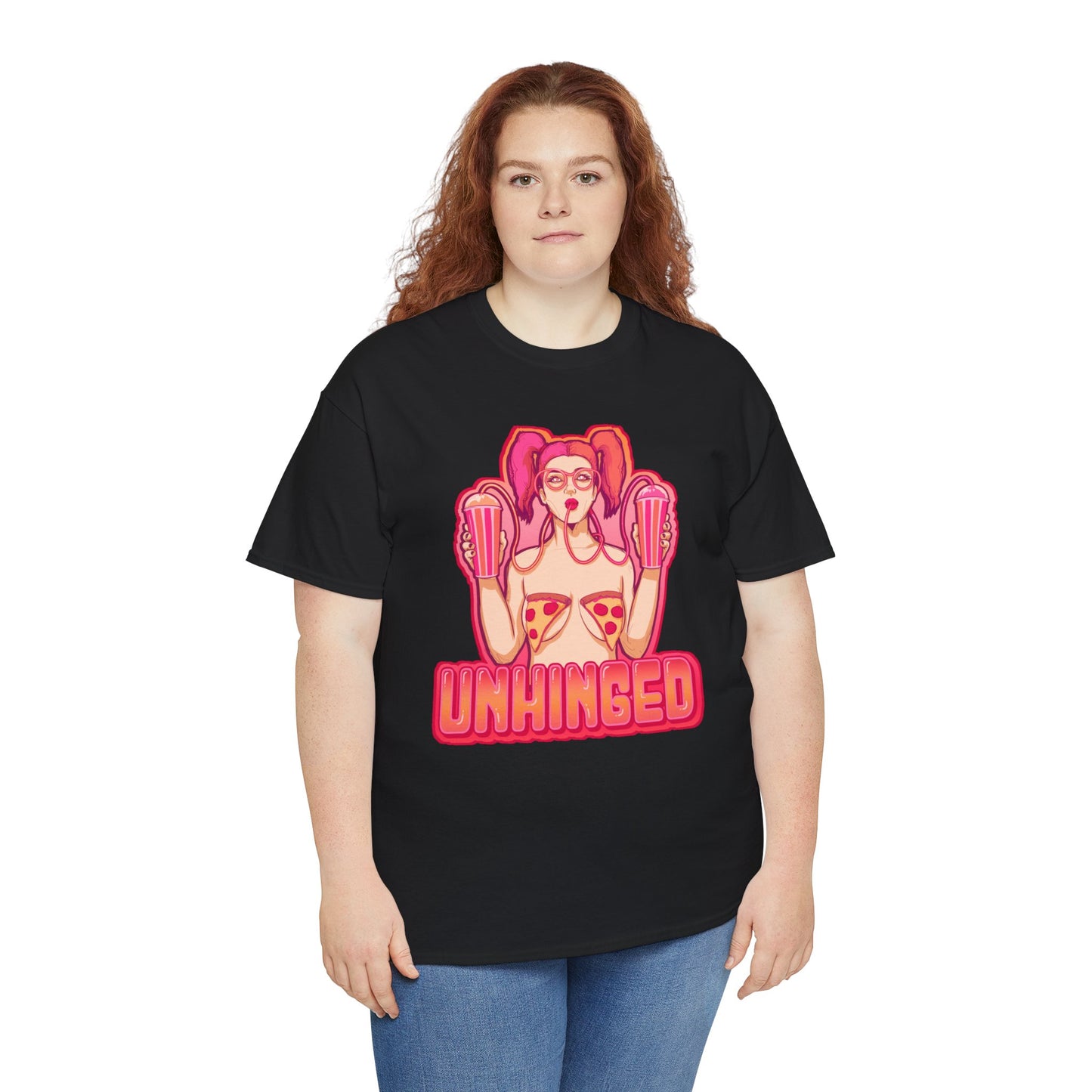 Unhinged Unisex Heavy Cotton Tee