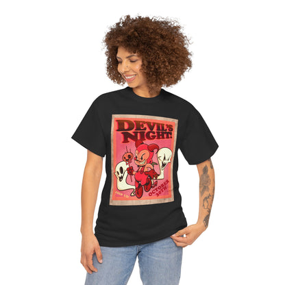 Devil's Night Unisex Heavy Cotton Tee