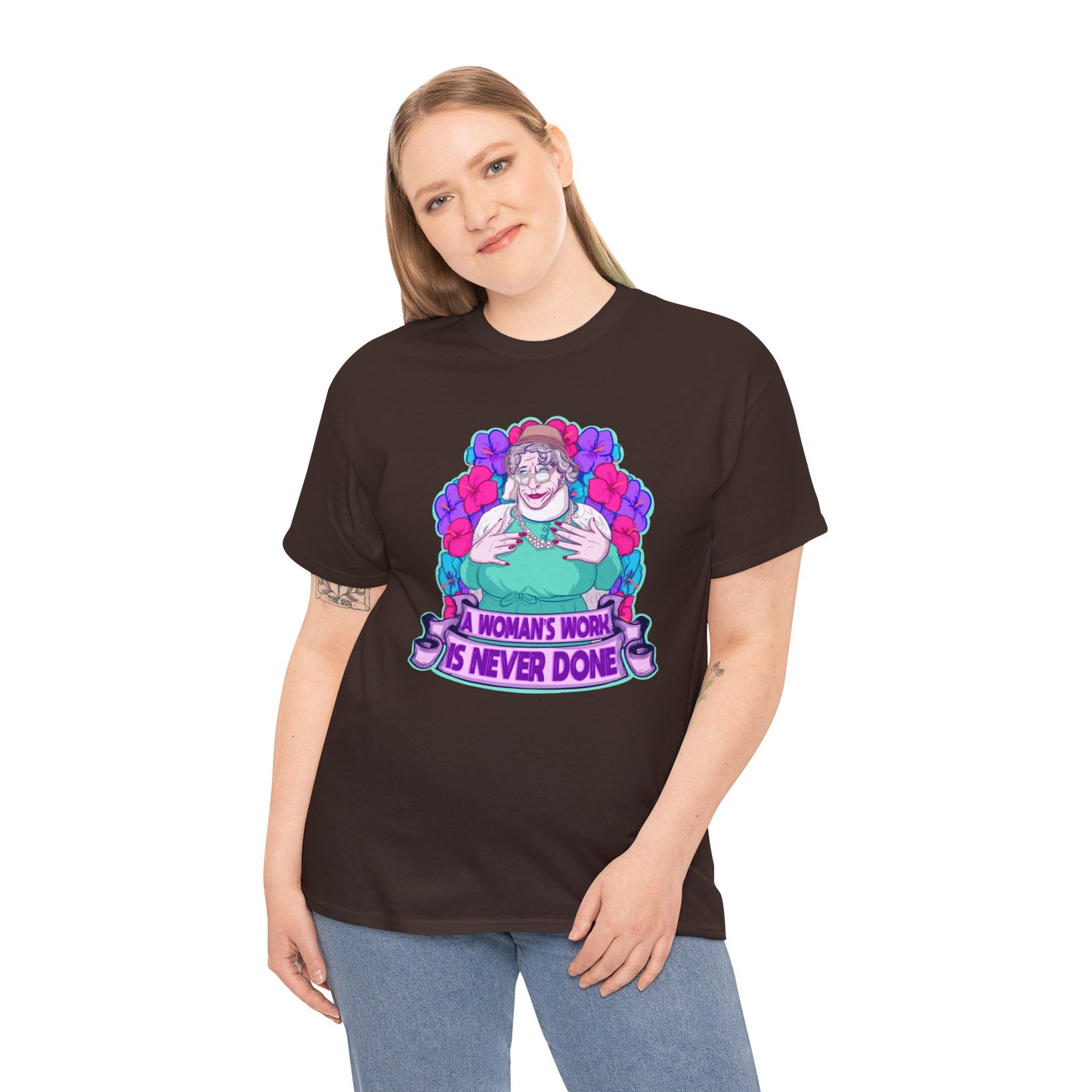 Auntie Nelda Unisex Heavy Cotton Tee