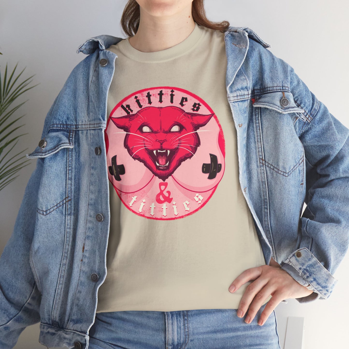 Kitties & Titties Unisex Heavy Cotton Tee