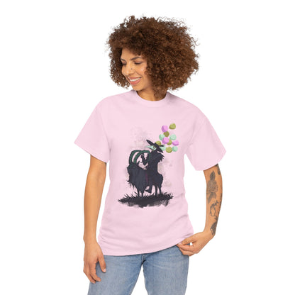 Plague Doctor Balloons Unisex Heavy Cotton Tee