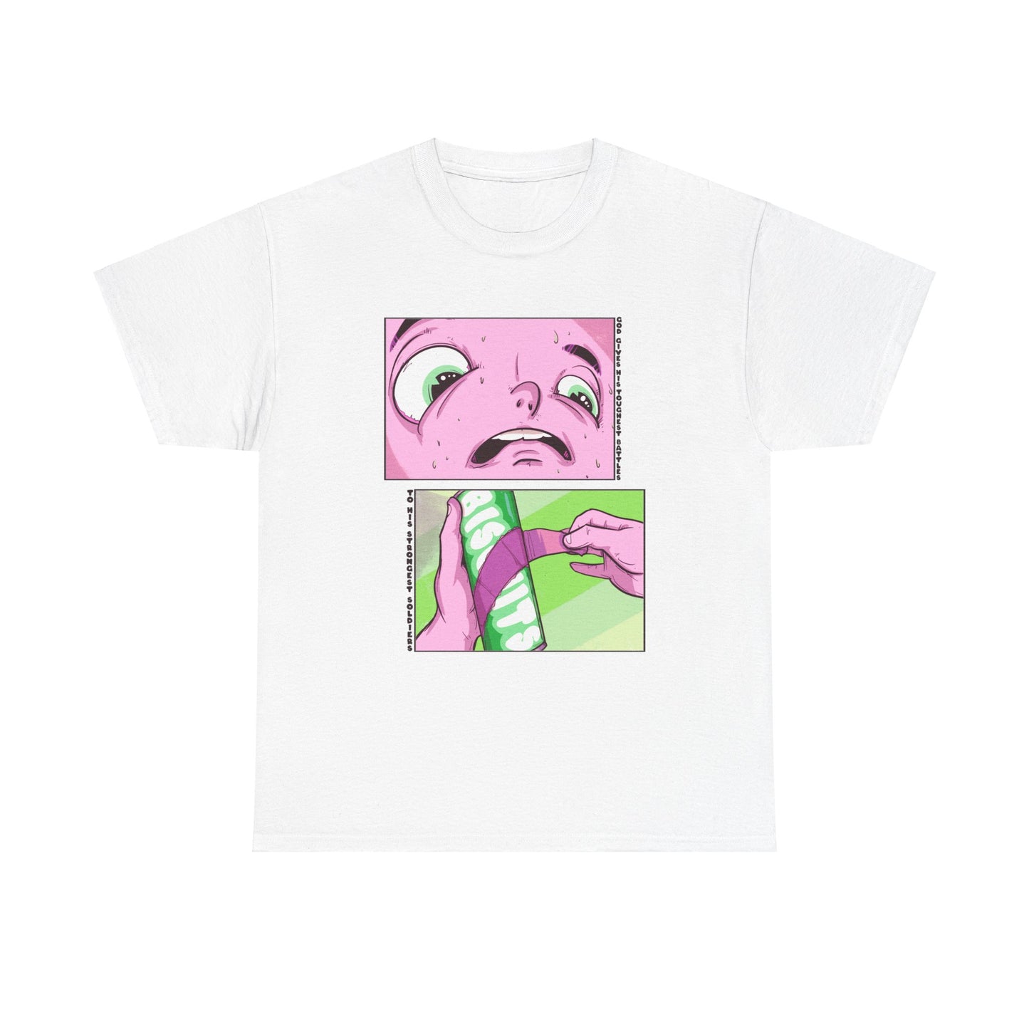 Biscuit Battle Unisex Heavy Cotton Tee