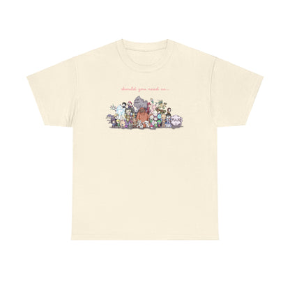 Should You Need Us Extended Unisex Heavy Cotton Tee