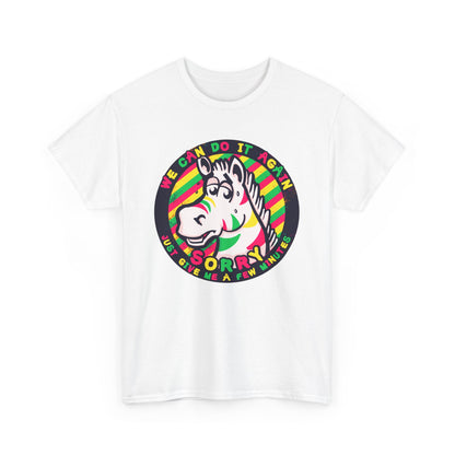 Premature Zebra Unisex Heavy Cotton Tee