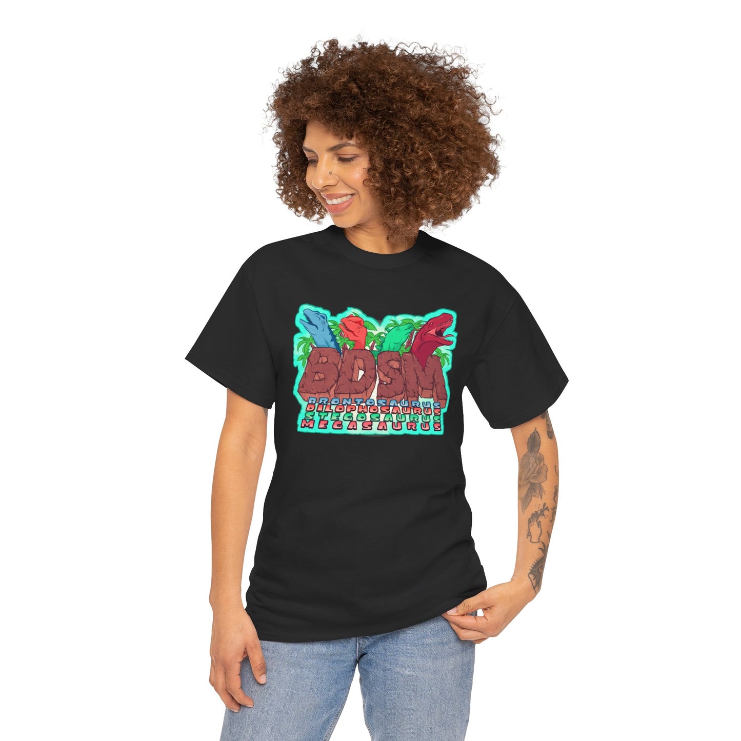 Dinosaurs Unisex Heavy Cotton Tee