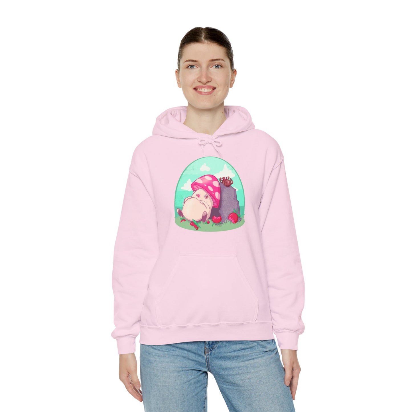Tummy Ache Unisex Heavy Blend Hooded Sweatshirt