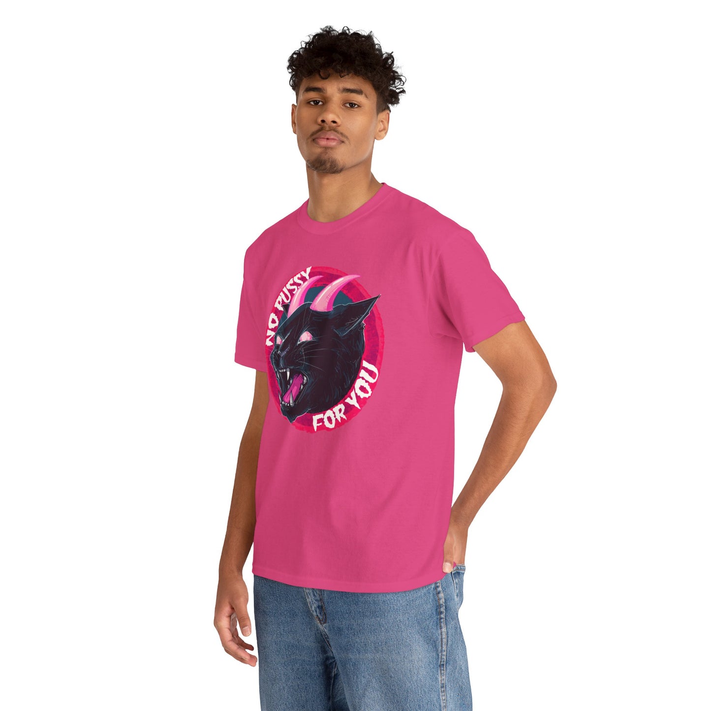 No Pussy For You Unisex Heavy Cotton Tee