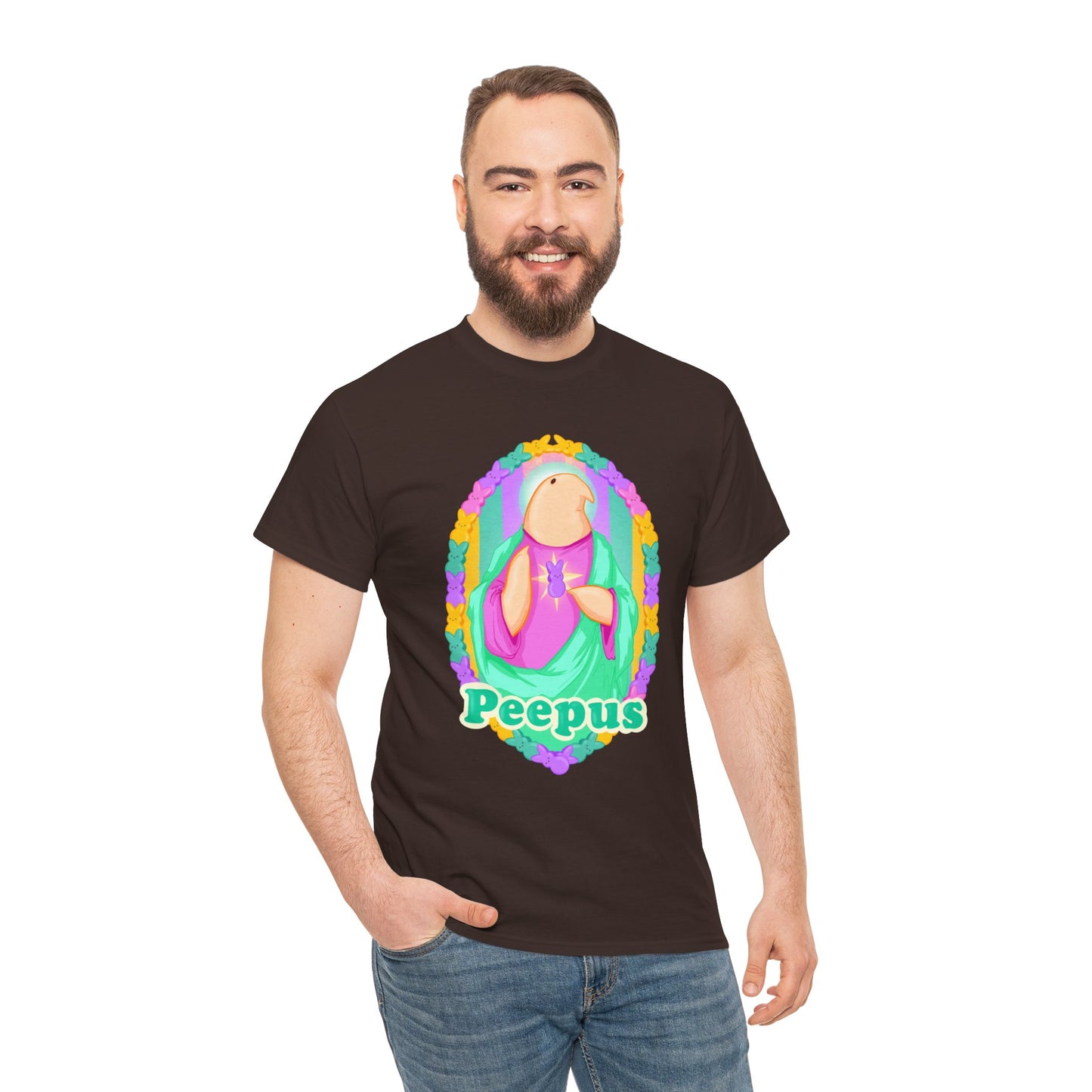 Peepus Unisex Heavy Cotton Tee