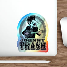 Johnny Trash Holographic Die-cut Stickers