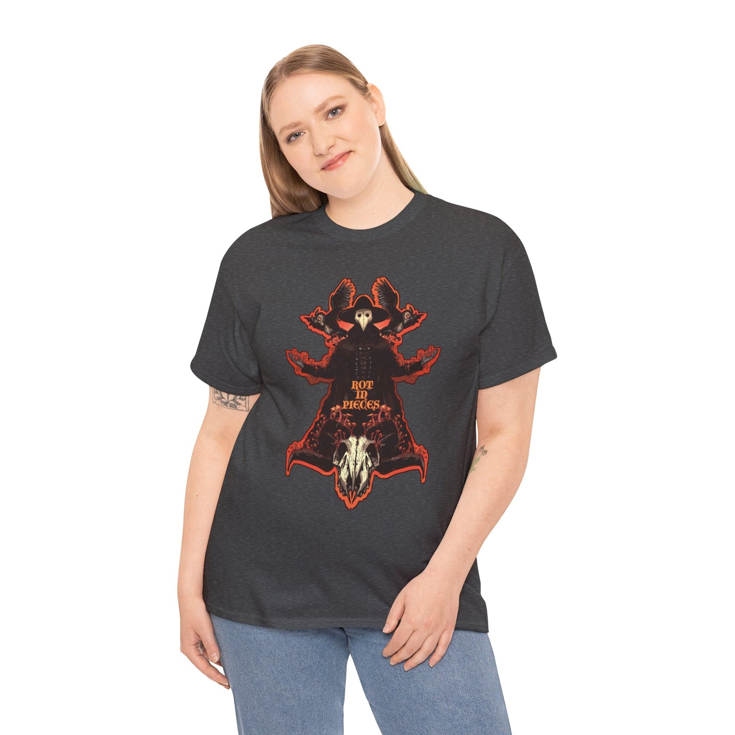 Rot In Pieces Unisex Heavy Cotton Tee