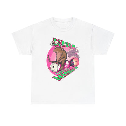 Kiss Me Under The Missile Toad Unisex Heavy Cotton Tee