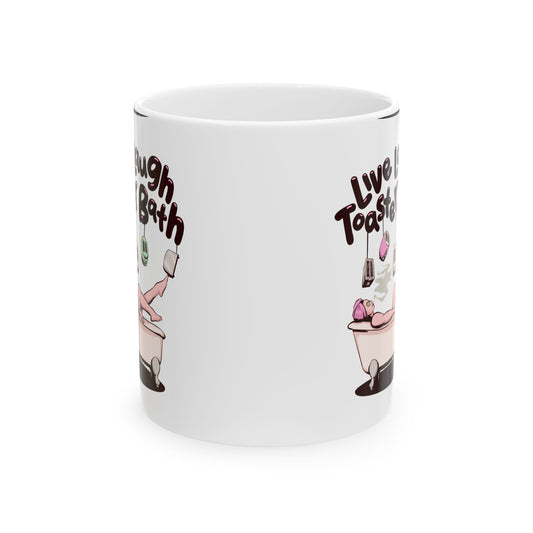 Toaster Bath Ceramic Mug 11oz
