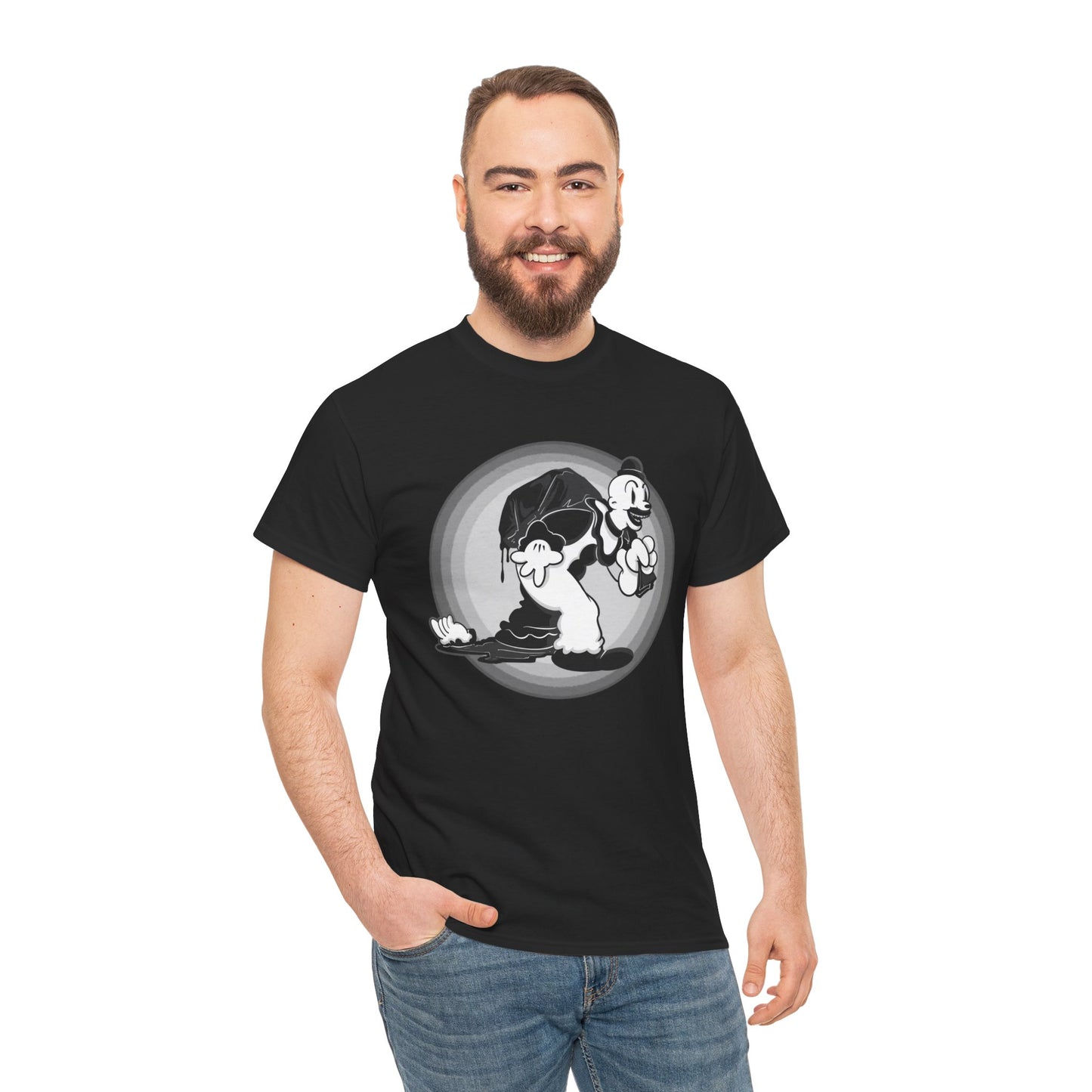 Rubber Hose Art Unisex Heavy Cotton Tee