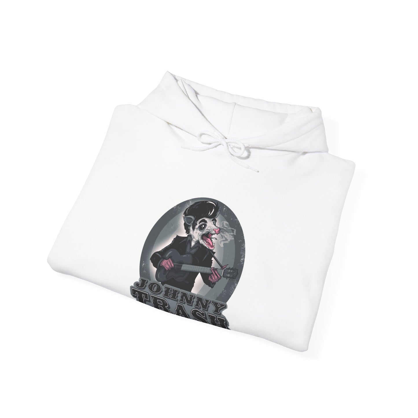 Johnny Trash Unisex Heavy Blend Hooded Sweatshirt