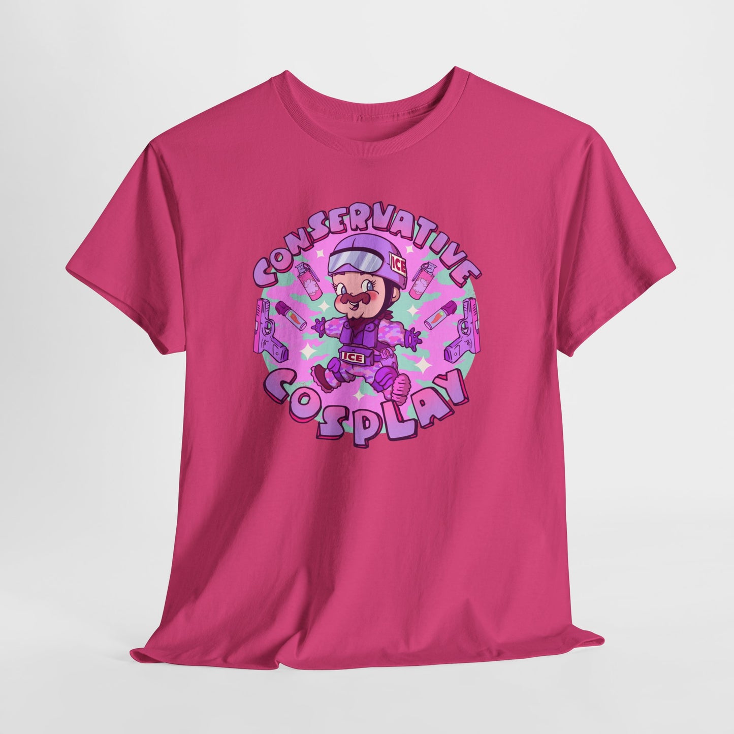 Conservative Cosplay Unisex Heavy Cotton Tee