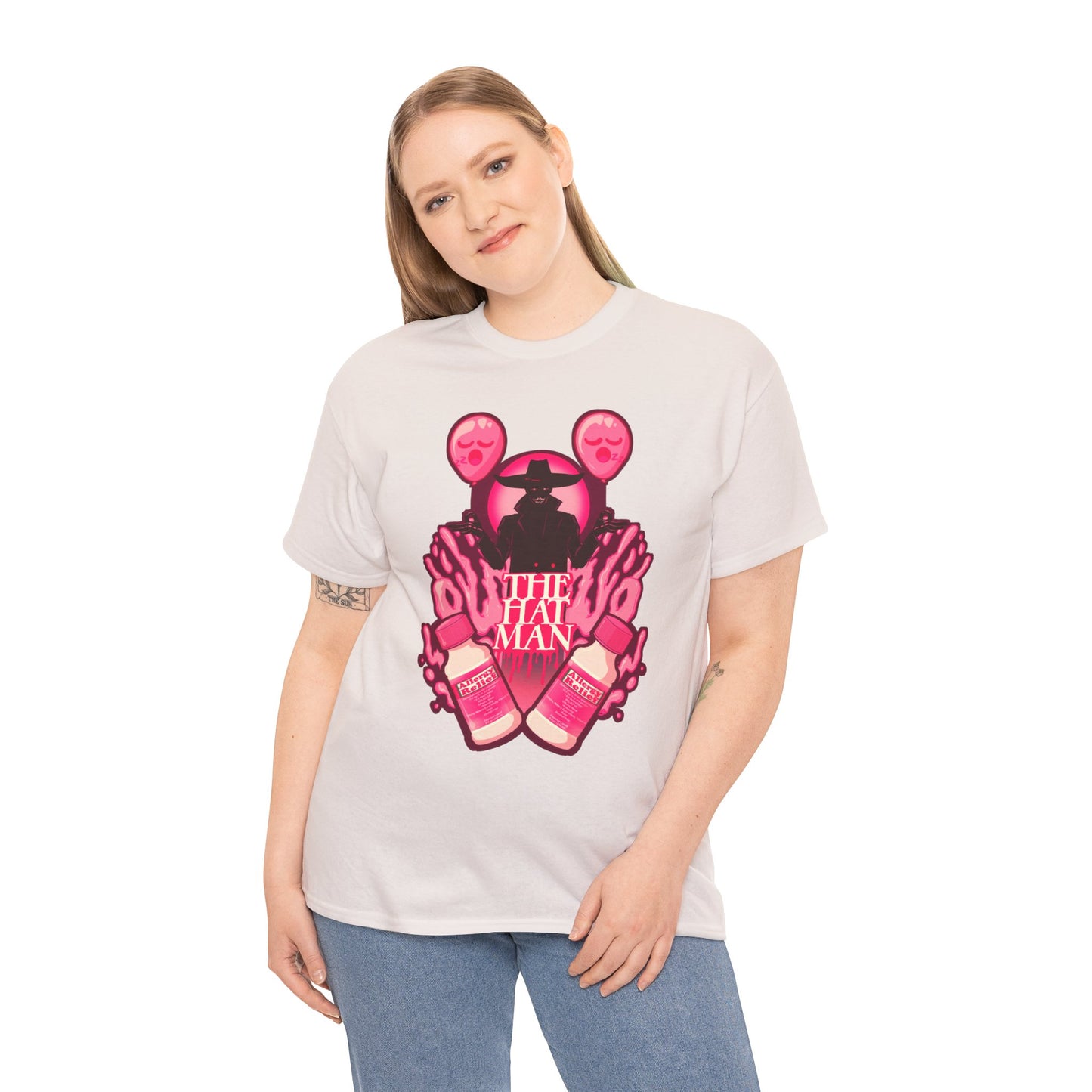 The Hat Man Unisex Heavy Cotton Tee