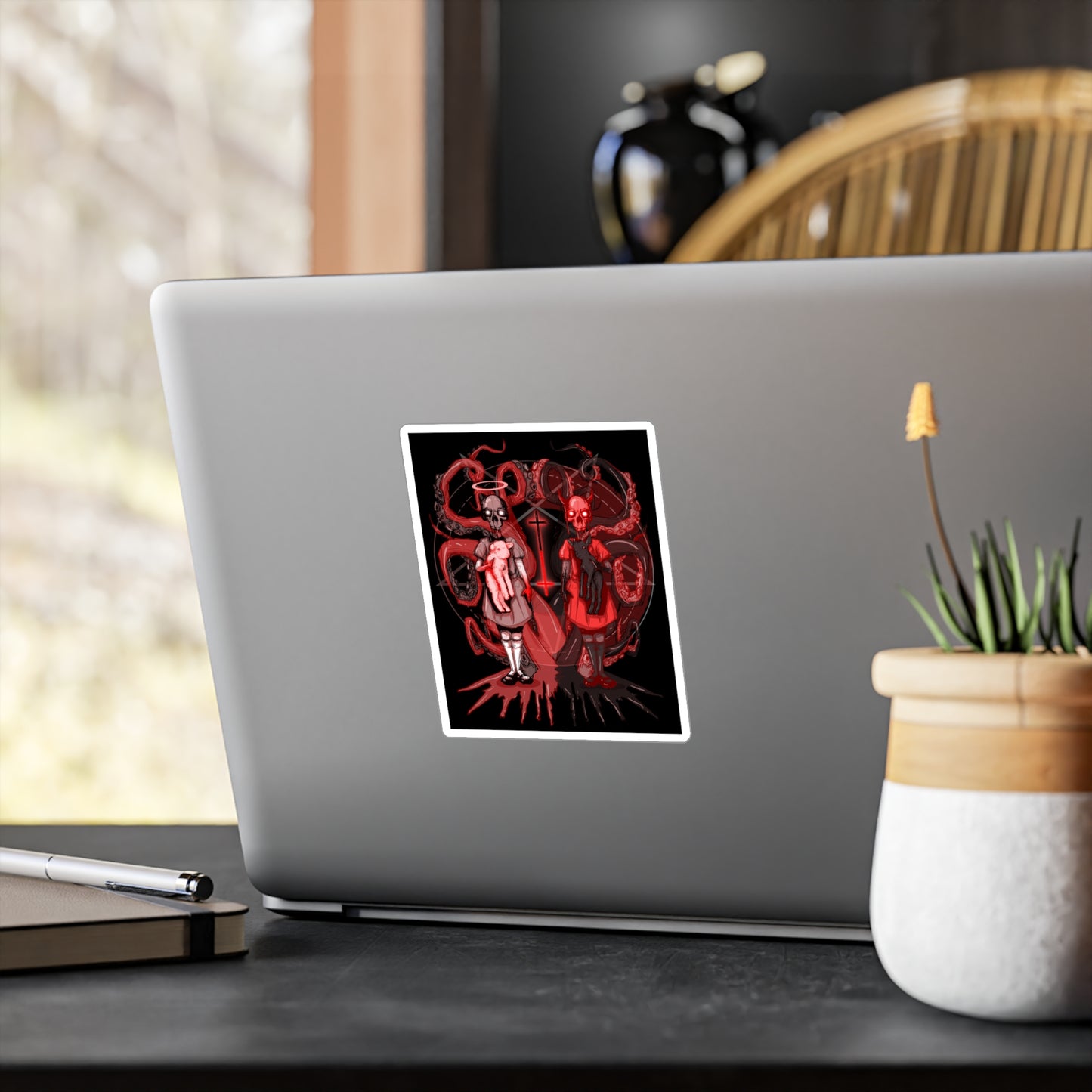 The Twins Kiss-Cut Vinyl Decal