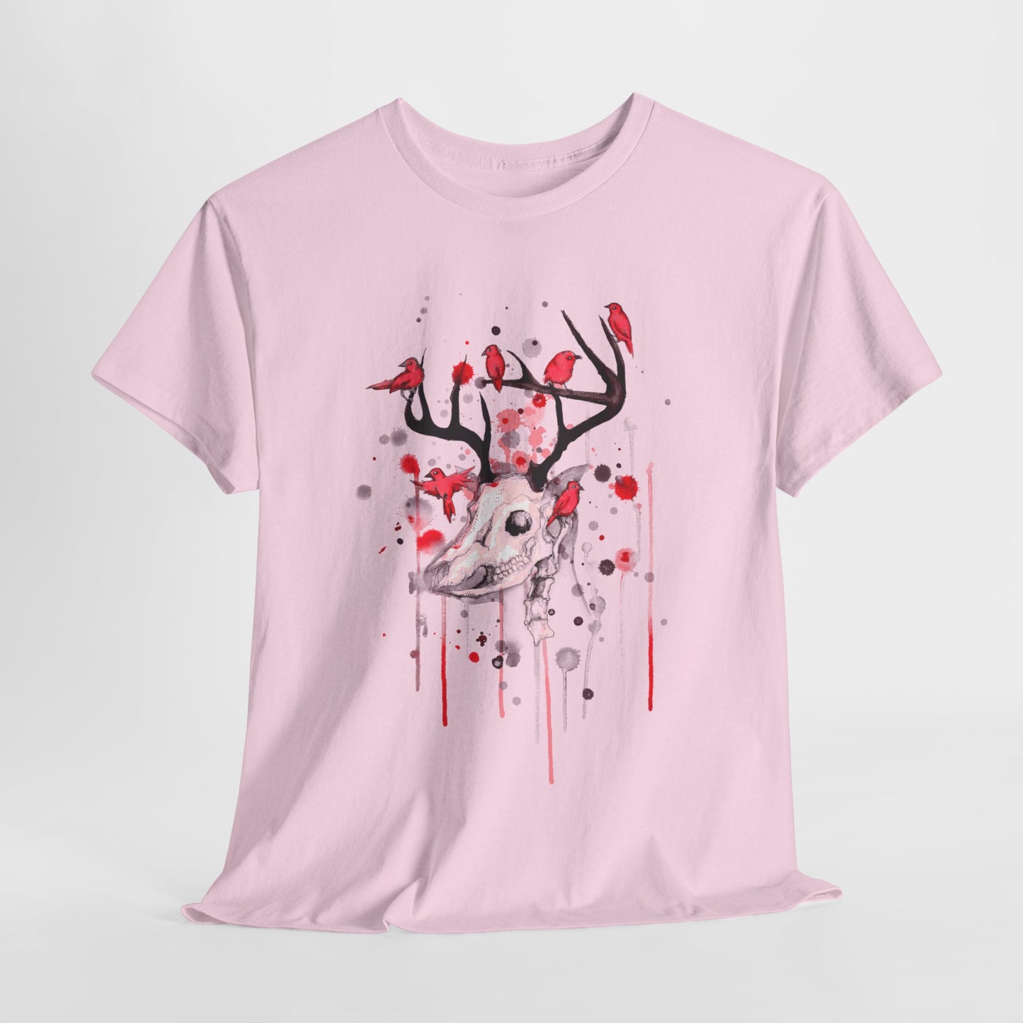 Cervidae Unisex Heavy Cotton Tee