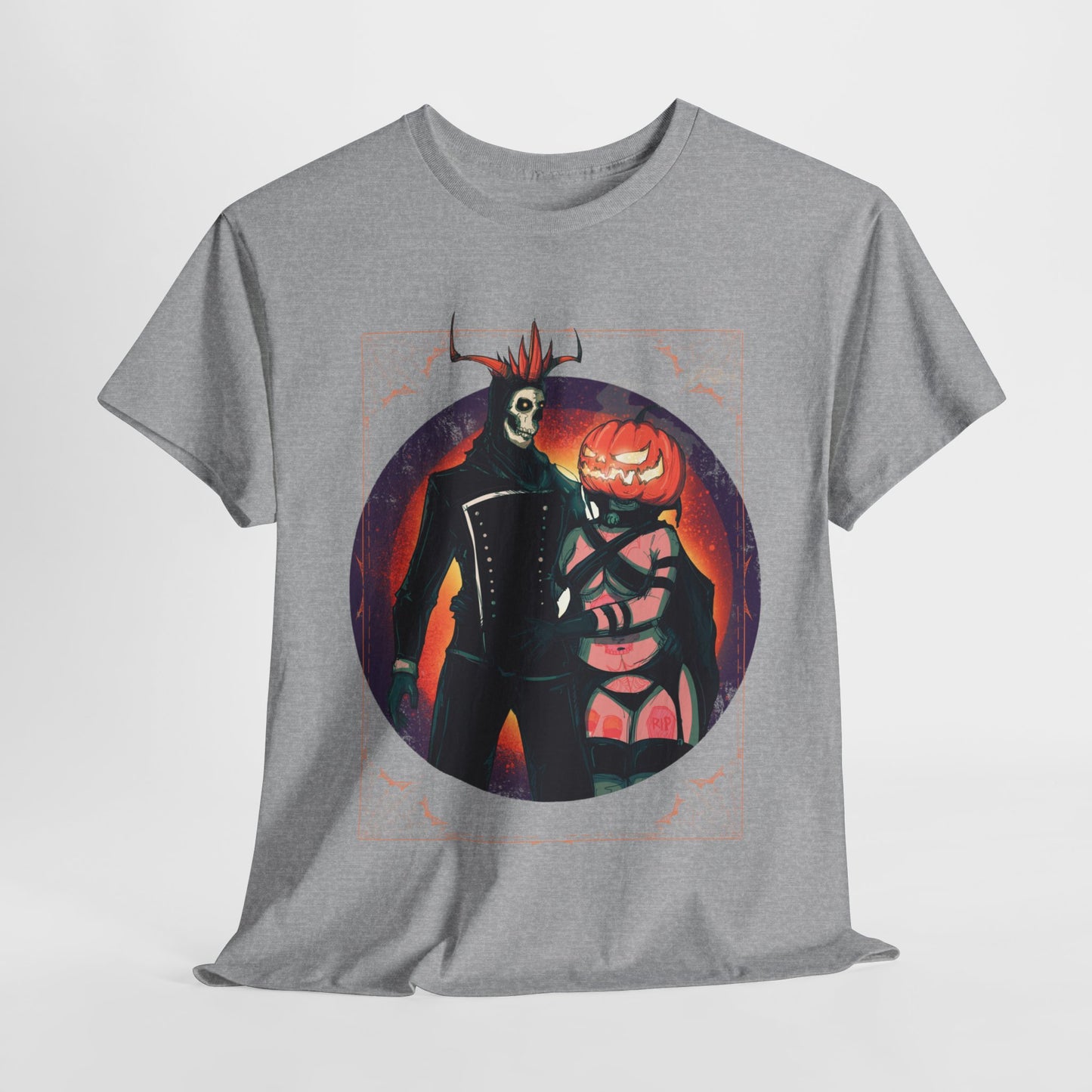 Pumpkin King & Queen Unisex Heavy Cotton Tee