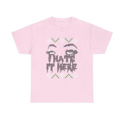 I Hate It Here Christmas Unisex Heavy Cotton Tee