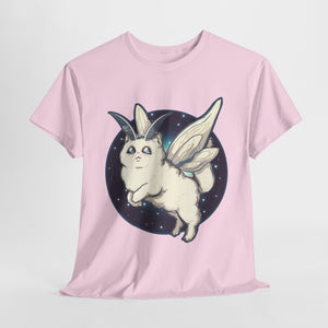 Moth Kitty Unisex Heavy Cotton Tee