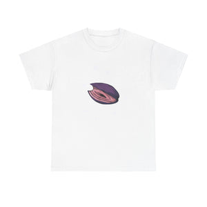 Pink Clam Unisex Heavy Cotton Tee