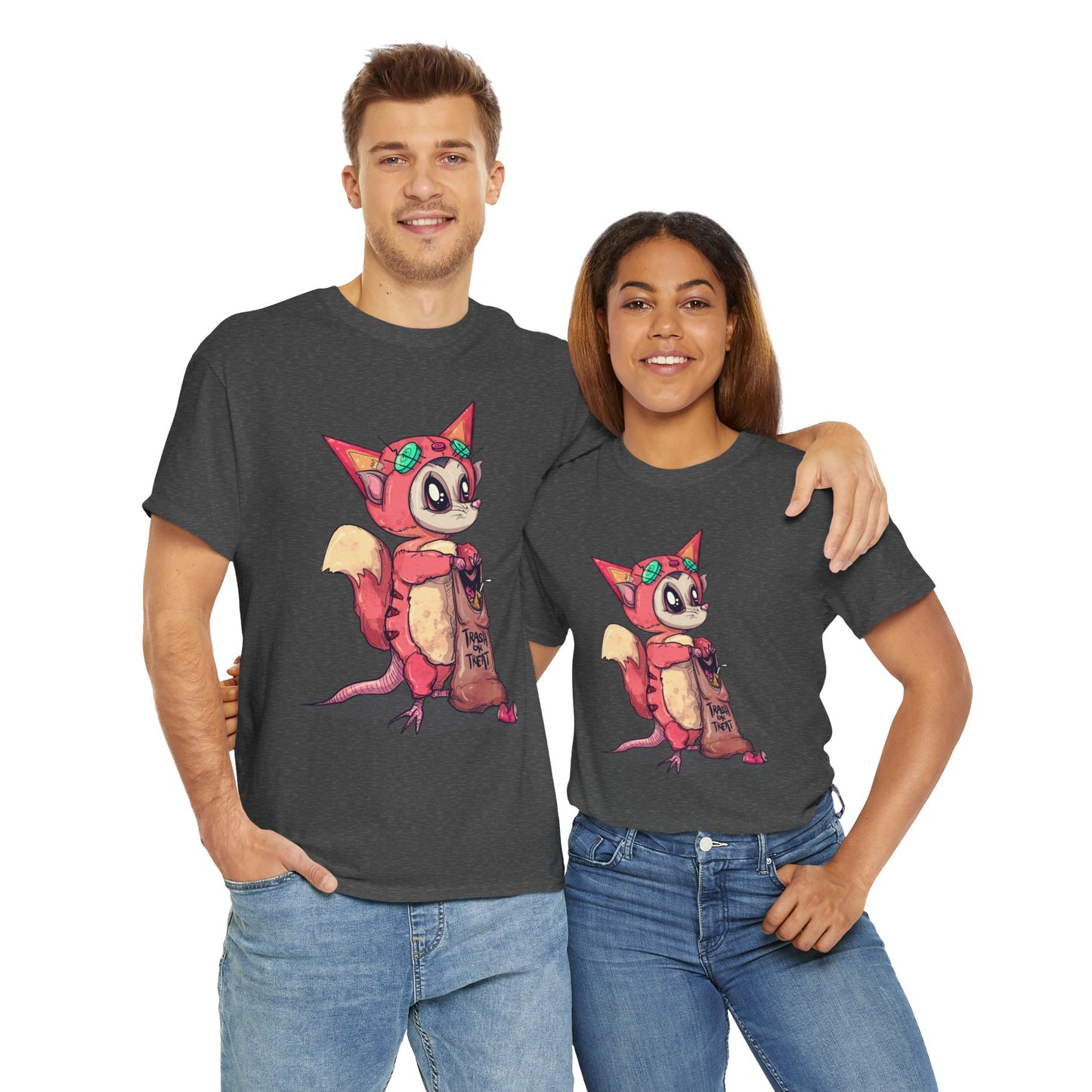 Trash Or Treat Unisex Heavy Cotton Tee
