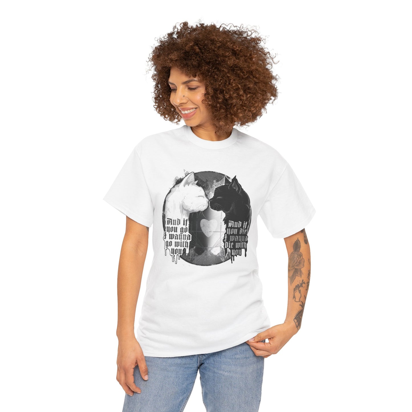 Lonely Cats Unisex Heavy Cotton Tee