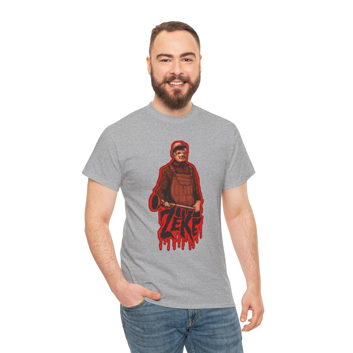 Zeke The Plumber Unisex Heavy Cotton Tee