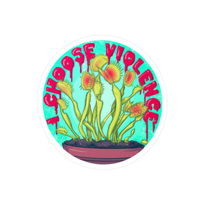 Venus Fly Trap Kiss-Cut Vinyl Decal