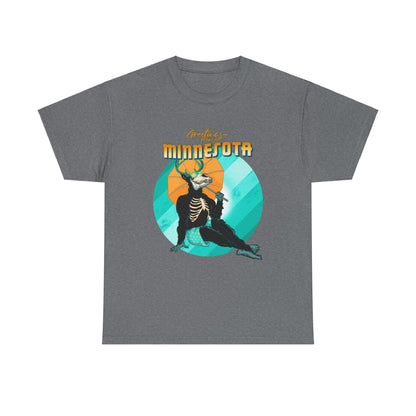 Cryptid Pinup: Minnesota Unisex Heavy Cotton Tee