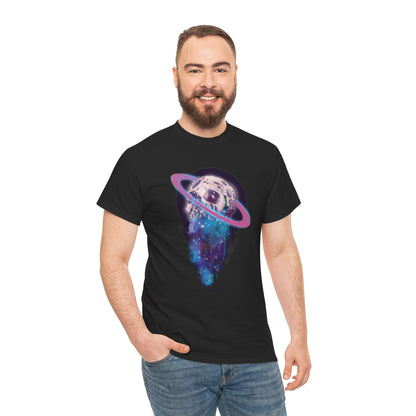 Elemental Skull Space Unisex Heavy Cotton Tee