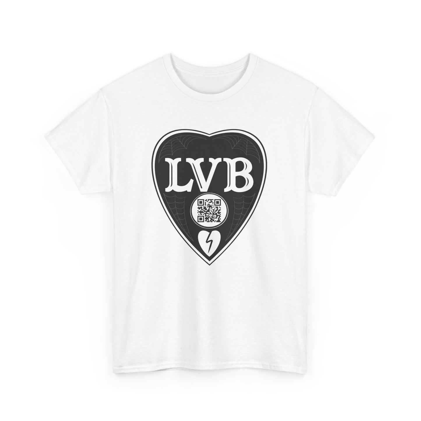 LVB Art Black & White Planchette Unisex Heavy Cotton Tee