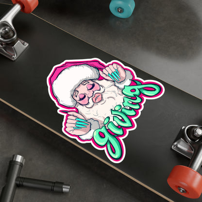 It's Giving Kiss-Cut Vinyl Decal