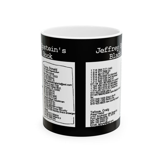 Little Black Book Page 85 Ceramic Mug 11oz
