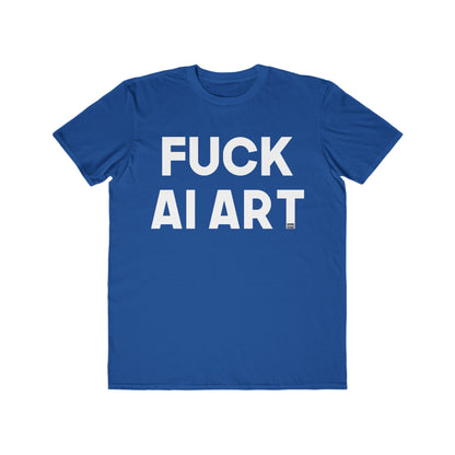 Fuck AI Art Men's Lightweight Fashion Tee