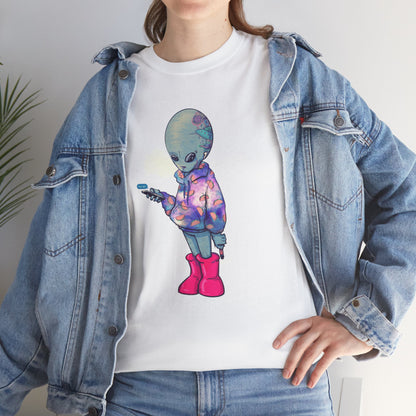 Earth Alien Unisex Heavy Cotton Tee