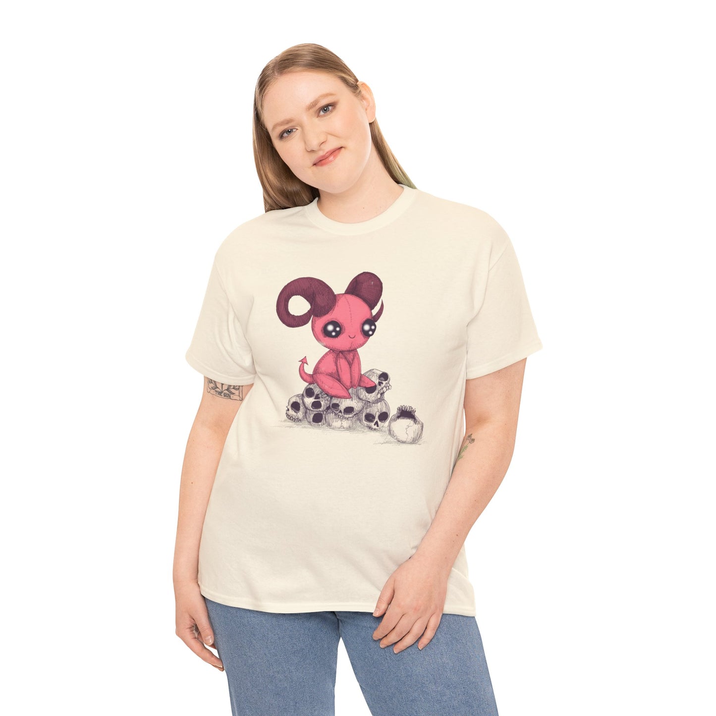 Adorable Evil Unisex Heavy Cotton Tee