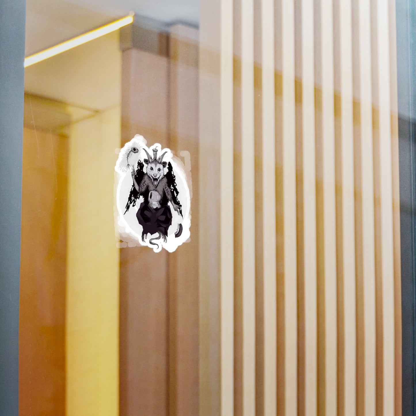 Trashphomet Kiss-Cut Vinyl Decal