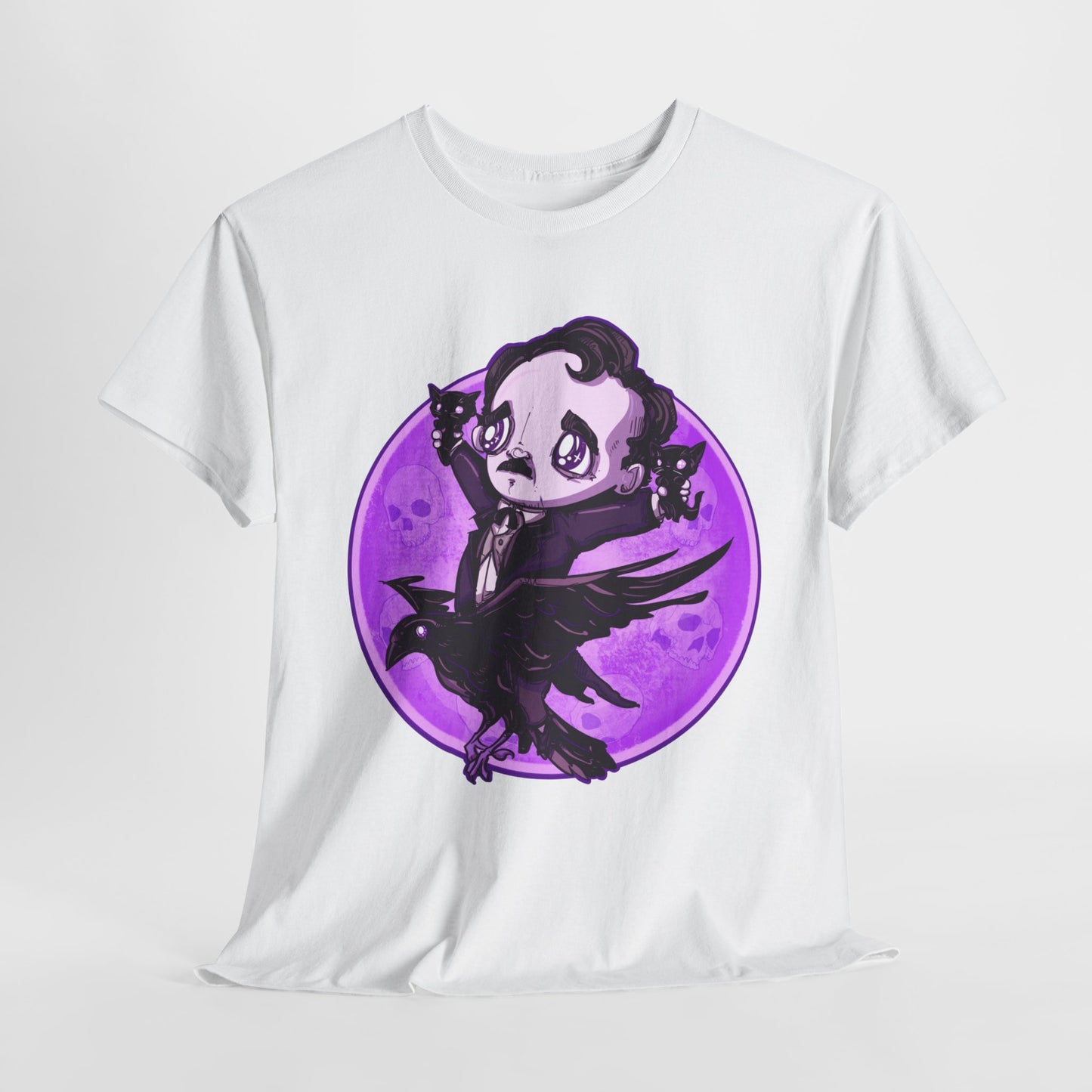 Poe Is Coming Unisex Heavy Cotton Tee
